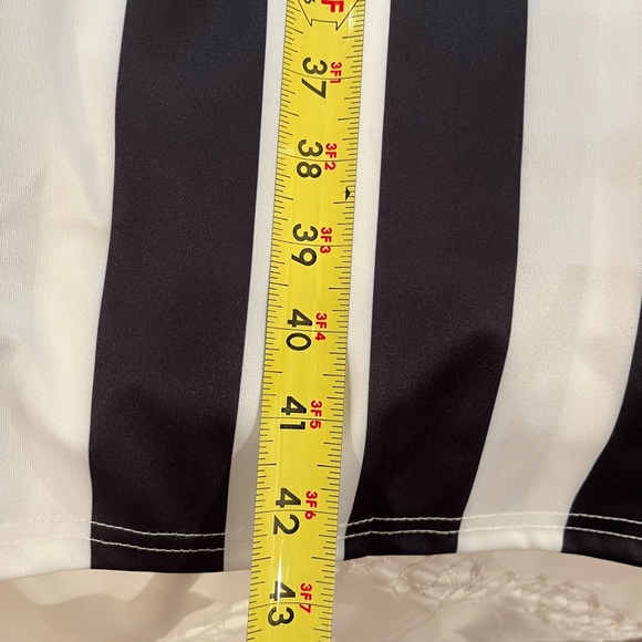 Flared leg ladies striped pants size XL - Picture 5 of 5